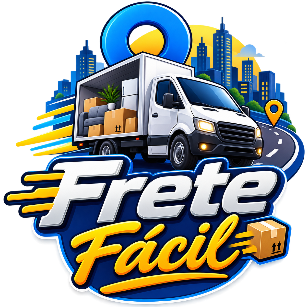 Logo Frete Fácil